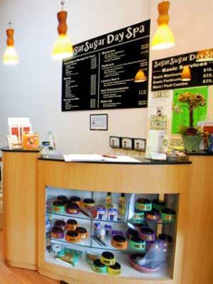 Sugar Sugar Day Spa Front Desk